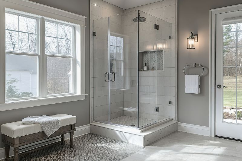 Elegant Rainfall Shower